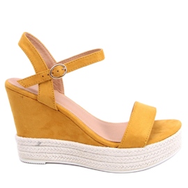 Gule kile sandaler JS-2952 Gul