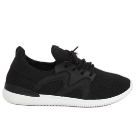 Sorte sportssko X-9751 Sort