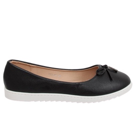Sort dame ballerina YSD-04 Sort