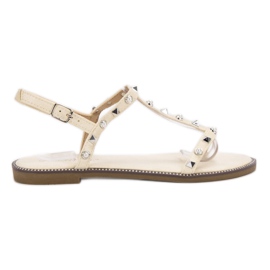 Bestelle Beige sandaler
