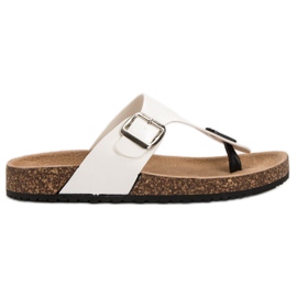 Seastar Komfortable flip-flops hvid