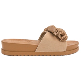 Primavera Beige hjemmesko