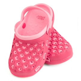 AQUA-SPEED Itaka Jr 03 496 hjemmesko lyserød