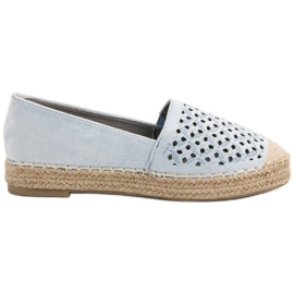 VICES Suede Espadrilles blå