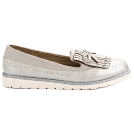 Balada Grå kvinders loafers