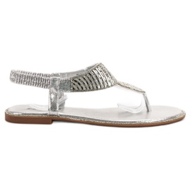 Sweet Shoes Stilfulde sandaler til sommer grå