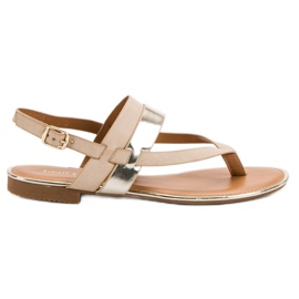 Small Swan Japanske sandaler brun