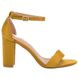 Anesia Paris Sexede senneps sandaler gul