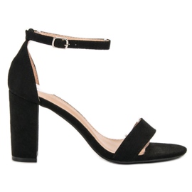 Anesia Paris Sexede sorte sandaler