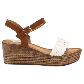 Seastar Lette sandaler hvid brun