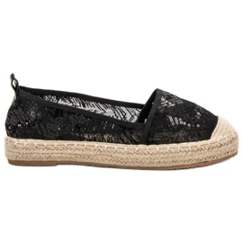 SHELOVET Blonder Espadrilles sort