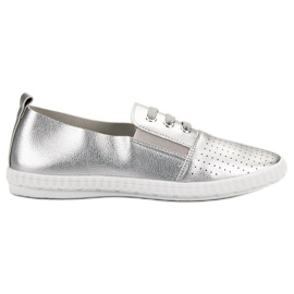 Super Mode Sølv sneakers grå