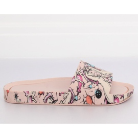 Unicorn pink hjemmesko CK83 Pink lyserød