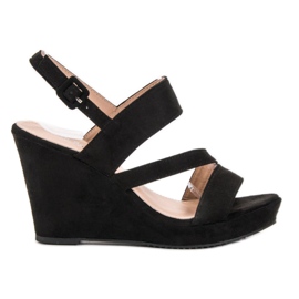 SHELOVET Kile sandaler sort
