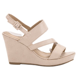 SHELOVET Kile sandaler brun