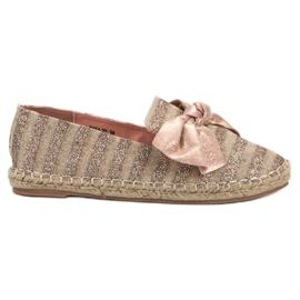 Espadrilles Med Glitter VICES lyserød