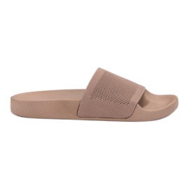 Beige VICES hjemmesko