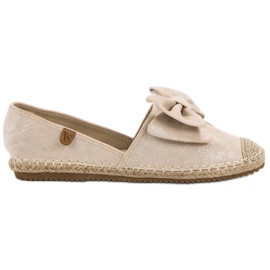 Espadrilles Med Sløjfe VICES brun
