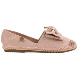 Espadrilles Med Sløjfe VICES lyserød