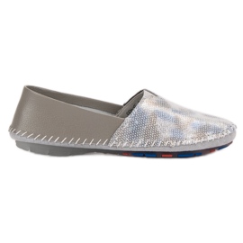 Goodin Slip-on sko i læder grå