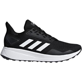 Adidas Duramo 9 Jr BB7061 sko hvid sort