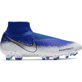 Nike Phantom Vsn Elite Df Fg M AO3262-410 fodboldstøvler blå flerfarvet