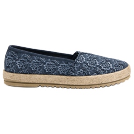 VICES blå espadriller