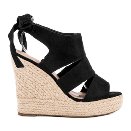 Cm Paris Sorte kile sandaler