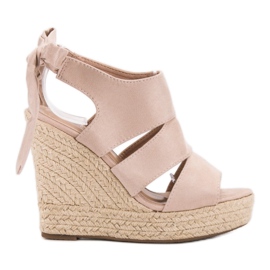 Cm Paris Beige kile sandaler