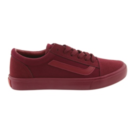 Sneakers bundet AlaVans Atletico 18081 burgunder rød