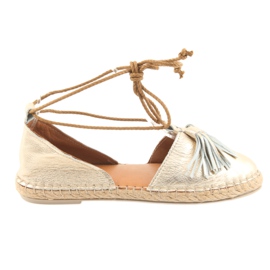 Kvinders espadriller, Badura, bundet 4875 gylden