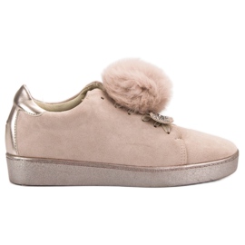 Lucky Shoes Sportssko i ruskind brun