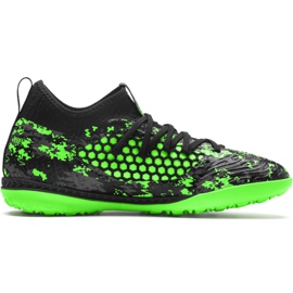 Indendørs sko Puma Future 19.3 Netfit Tt M 105542 03 flerfarvet grøn