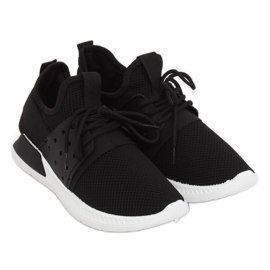 Sorte sportssko 7781-Y Sort