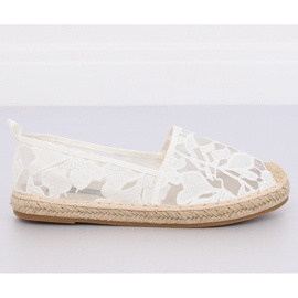 Espadrilles openwork hvid 68-130 White II-GAT