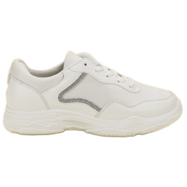 SHELOVET Moderigtige sneakers hvid