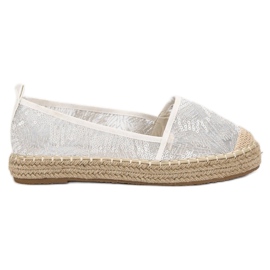 SHELOVET Blonder Espadrilles hvid