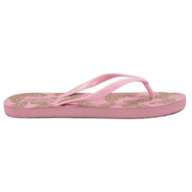 SHELOVET Lette flip-flops lyserød