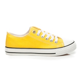 Seastar Skoletid Sneakers gul