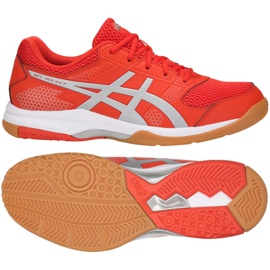 Asics Gel Rocket 8 M B706Y-0693 volleyballsko flerfarvet lyserød