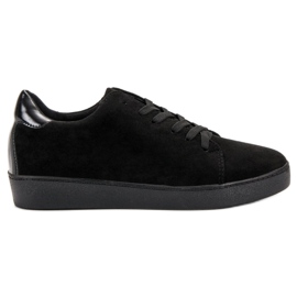 Lucky Shoes Sportssko i ruskind sort
