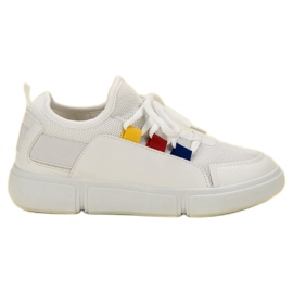 Renda Slip-on sportssko hvid