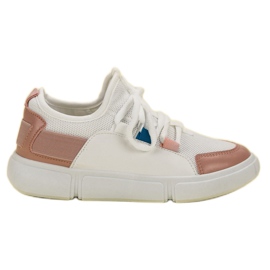 Renda Slip-on sportssko hvid