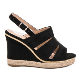 Primavera Sorte sandaler