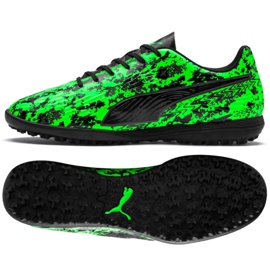 Puma PUMA One 19.4 Tt M 105495 ​​03 fodboldstøvler flerfarvet grøn