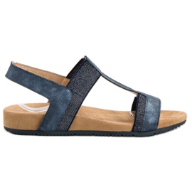 Evento Blå slip -on sandaler