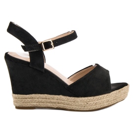 Bello Star Espadrilles sandaler sort