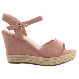 Bello Star Espadrilles sandaler lyserød