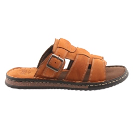 American Club Amerikanske mænds flip flops letvægt podka06 brun