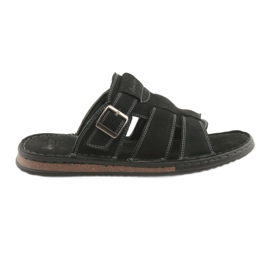 American Club Amerikanske mænds flip flops letvægt podka06 sort